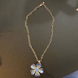 🌸Blue Flower Charm Necklace🌸